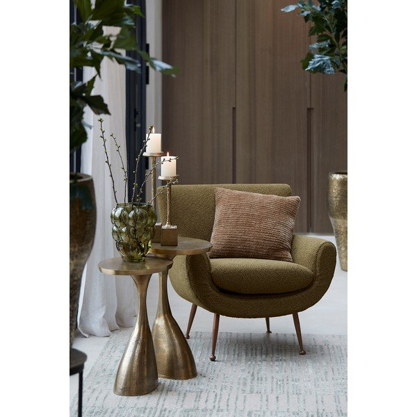 Metalni okrugli stolić 33x40 cm Macau - Light & Living-image-1