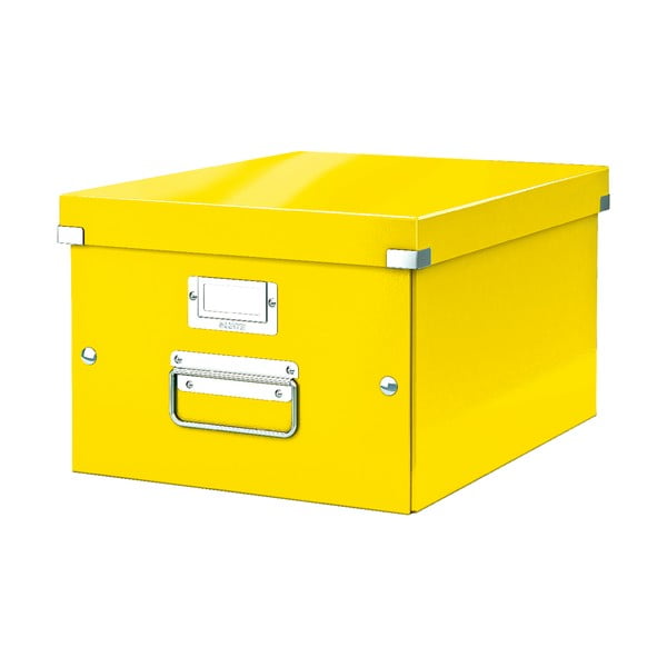 Žuta kutija Leitz Click&Store, duljina 37 cm