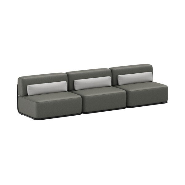Tamno sivi vrtni modularni kauč 306 cm Straw – Sit Sit-image-2