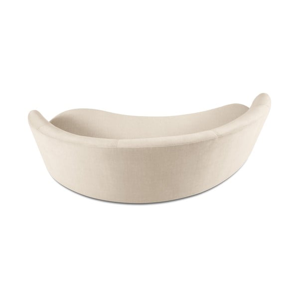 Bež baršunasta asimetrična sofa Mazzini Sofas Debbie, desno-image-3