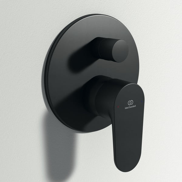 Mat crna slavina za kadu/ugrađena Silk Black – Ideal Standard-image-1