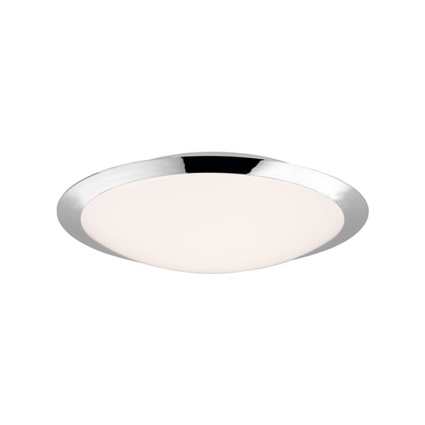 LED stropna svjetiljka u sjajnoj srebrnoj boji ø 42 cm Umberto - Trio