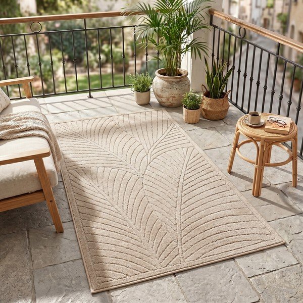 Bež unutarnja i vanjska staza 80x250 cm Nova 1203 – Ayyildiz Carpets-image-1