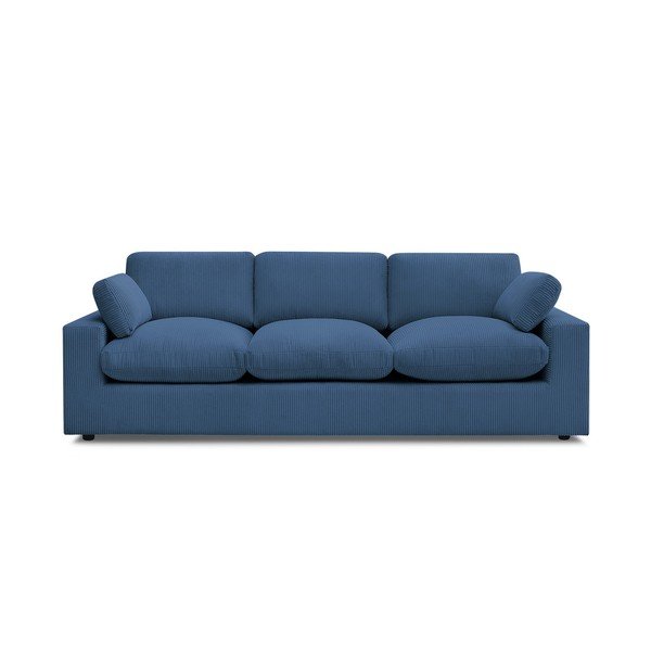 Plava sofa od samta 250 cm Belair – Bobochic Paris