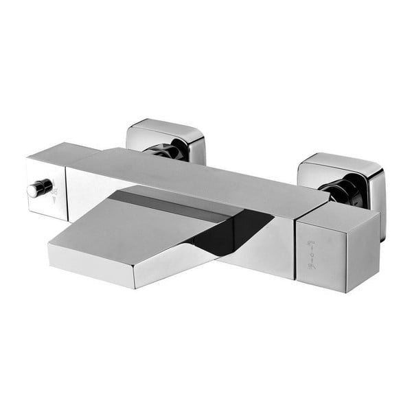 Zidna slavina za kadu u sjajno srebrnoj boji (s 1 izlazom) Latus – Sapho