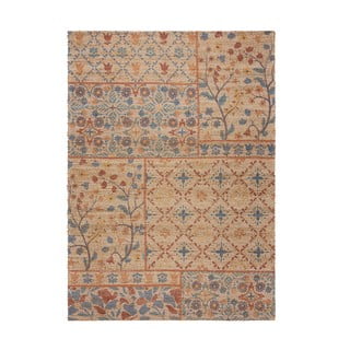 Ručno rađen tepih od mješavine jute u prirodnoj boji 160x230 cm Taylor Patchwork – Flair Rugs