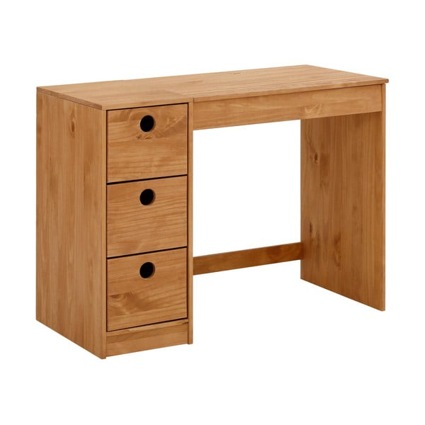 Radni stol od masivnog bora 50x100 cm Alpi – Støraa-image-1