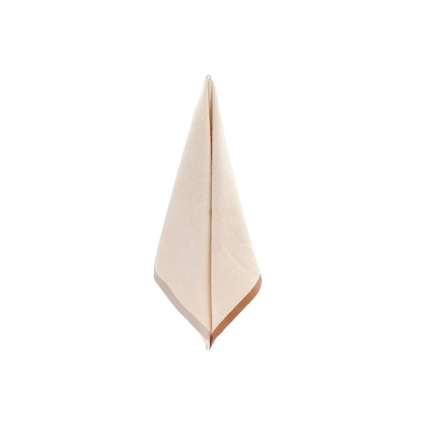 Smeđe-bež pamučni ručnik 50x100 cm Contrast - Södahl-image-1