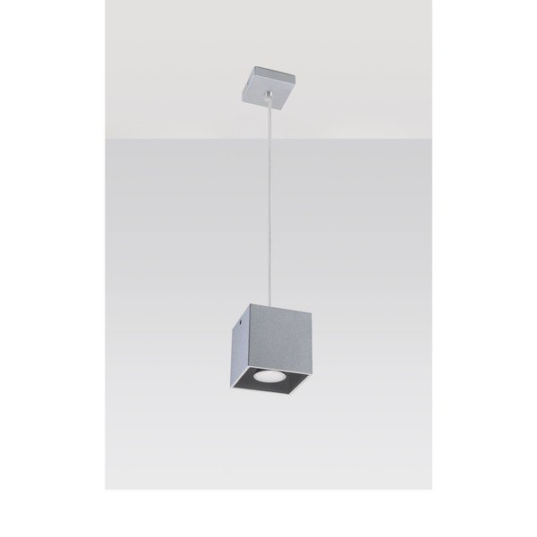 Siva viseća lampa Sollux Geo-image-2