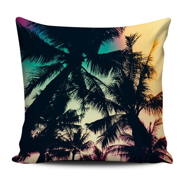 Tamni jastuk Home de Bleu Tropical Palms, 43 x 43 cm