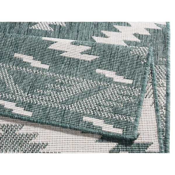 Zeleno-krem vanjski tepih NORTHRUGS Malibu, 170 x 120 cm-image-3