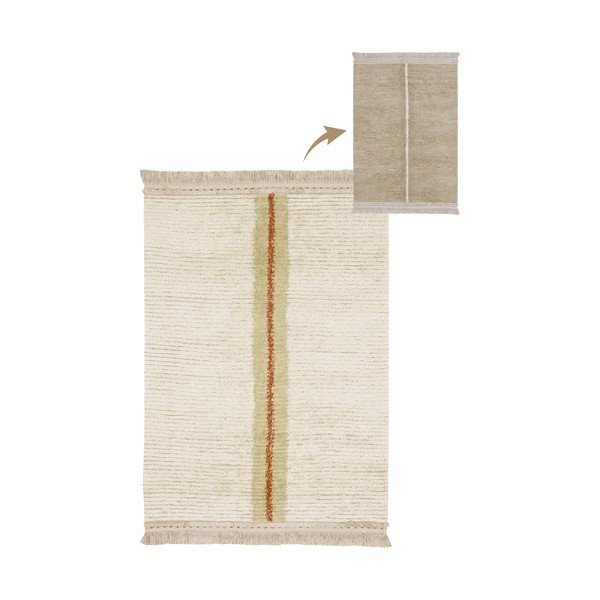 Bež pamučan tepih 140x200 cm Duetto Sage – Lorena Canals-image-3