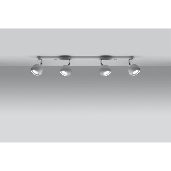 Bijela stropna svjetiljka Sollux Ollo, dužine 80 cm-image-2