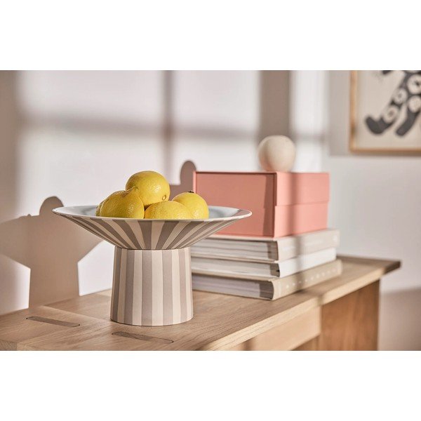 Bež zdjela od kamenine ø 30 cm Toppu – OYOY Living Design-image-2
