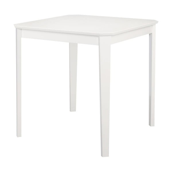 Bijeli stol za blagovanje Støraa Trento, 76 x 75 cm