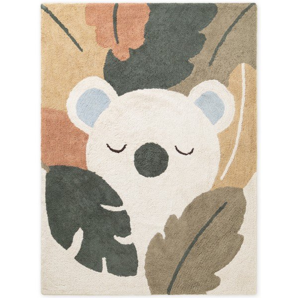 Krem periv/ručno rađen pamučan dječji tepih 140x200 cm Snuggle Rio – Hanse Home