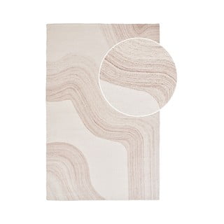 Krem ručno rađen vunen tepih 160x230 cm Surat – House Nordic
