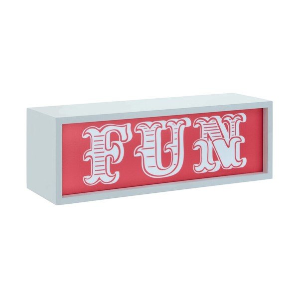Crveni svjetlosni ukras na baterije Fun – Premier Housewares