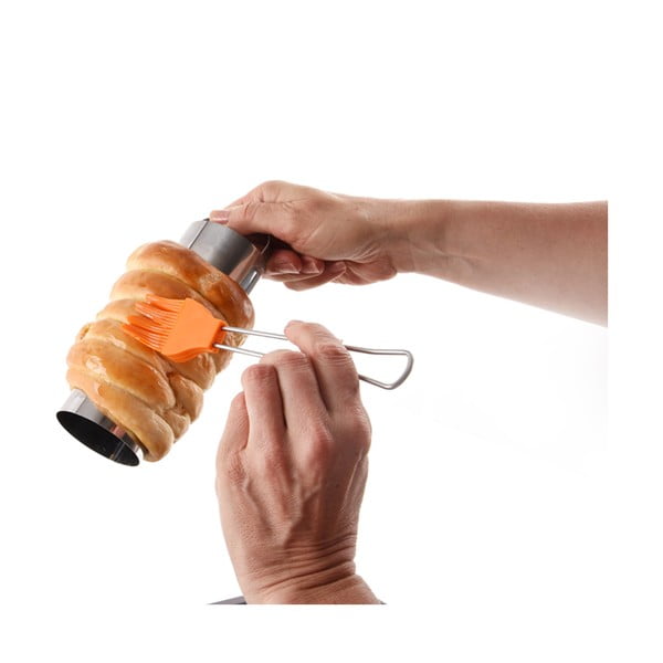 Kalupi za pečenje u setu 2 kom za trdelnik od nehrđajućeg čelika ø 6 cm – Orion-image-4