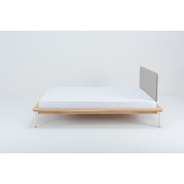 Bračni krevet od hrastovog drveta Gazzda Fina, 140 x 200 cm-image-4