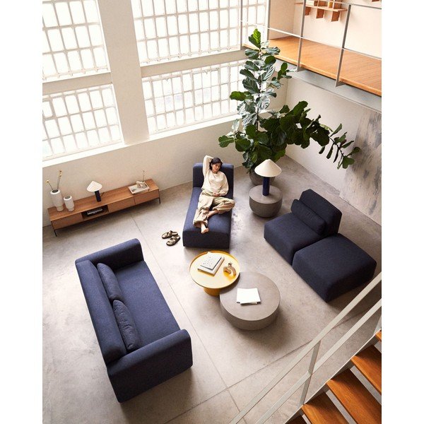 Tamno plava sofa 188 cm Neom – Kave Home-image-3