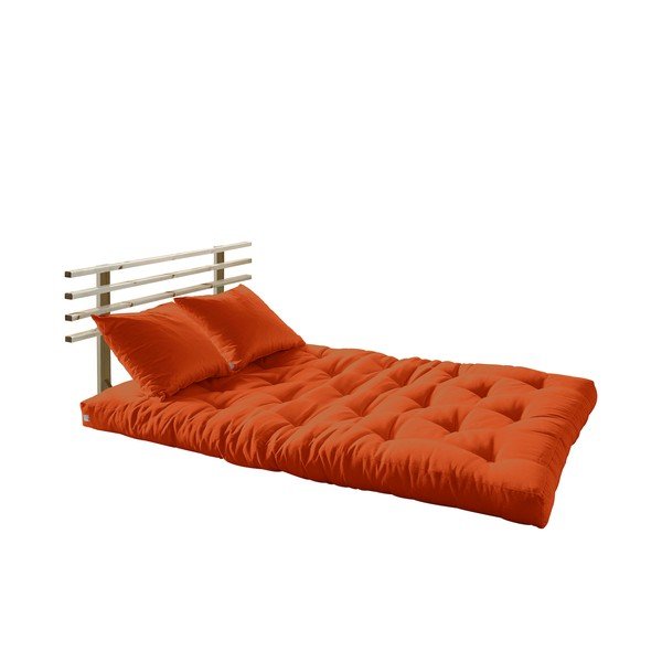 Sofa na razvlačenje Karup Shin Sano Natur / Orange-image-3