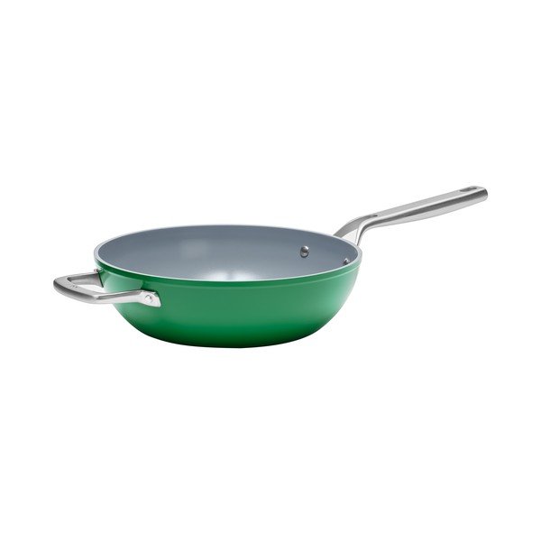 Wok tava s poklopcem/s keramičkim premazom ø 28 cm Meda 3.0 – FABINI-image-2
