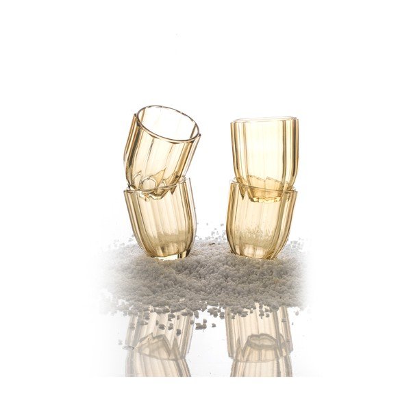 Set od 4 čaše Brandani Soleil Amber