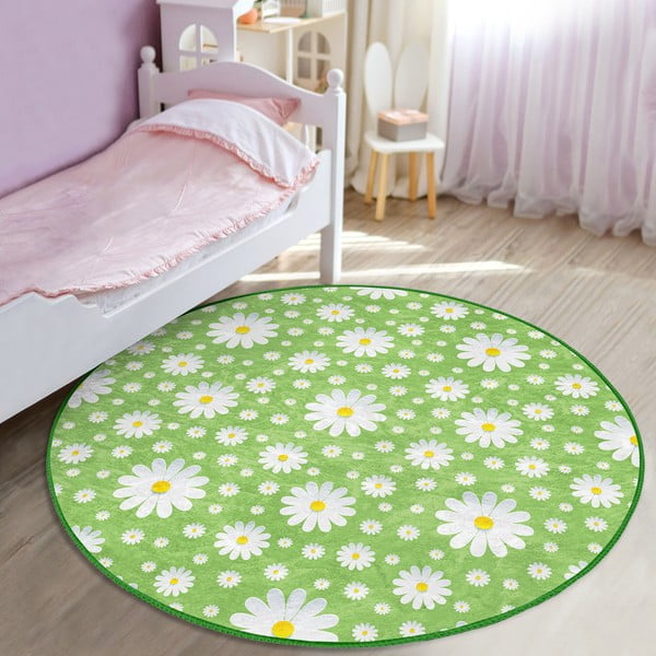 Zeleni dječji tepih ø 120 cm Comfort – Mila Home-image-1