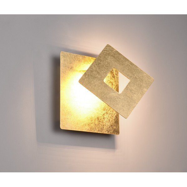 LED zidna lampa u zlatnoj boji Leano – Trio-image-1