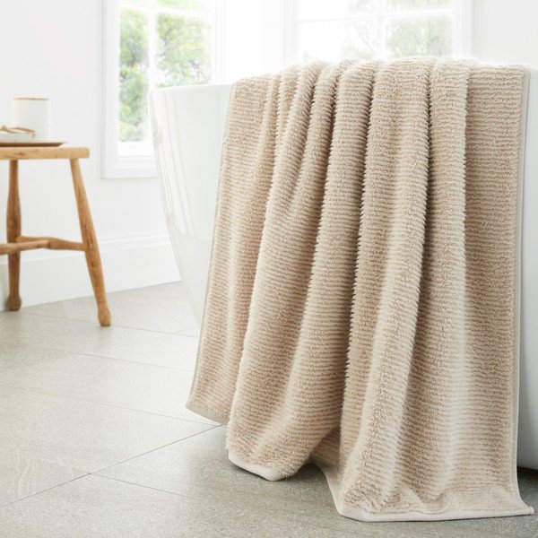 Bež pamučan ručnik 70x127 cm Soft Zero Twist Spa Towel – Bianca-image-1