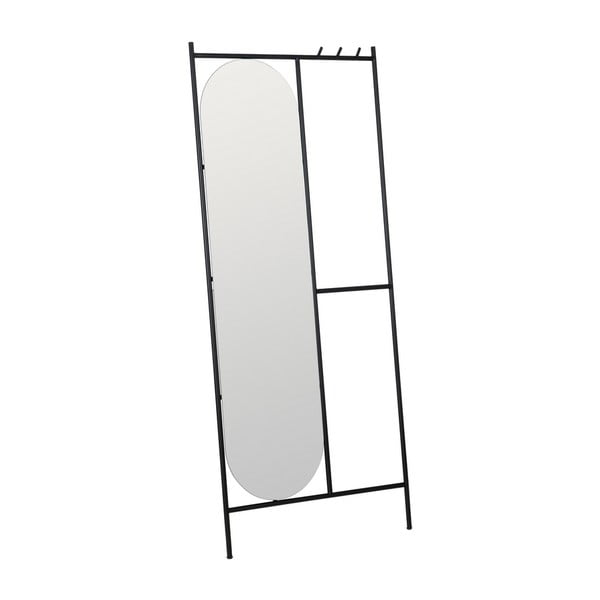 Zidno s vješalicom ogledalo 70x160,5 cm – Ixia-image-2