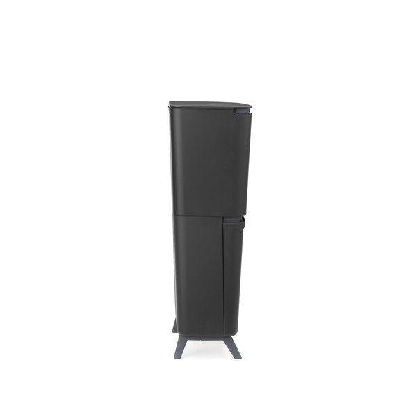 Tamno siva plastična kanta za smeće 25+10+10 l za odvojeni otpad SortUp Recycle Hi – Brabantia-image-4