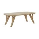 Stolić za kavu od masivnog manga u prirodnoj boji 65x120 cm Quenza – Light & Living