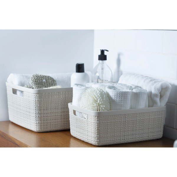 Plastična košara za skladištenje Jute – Curver-image-1