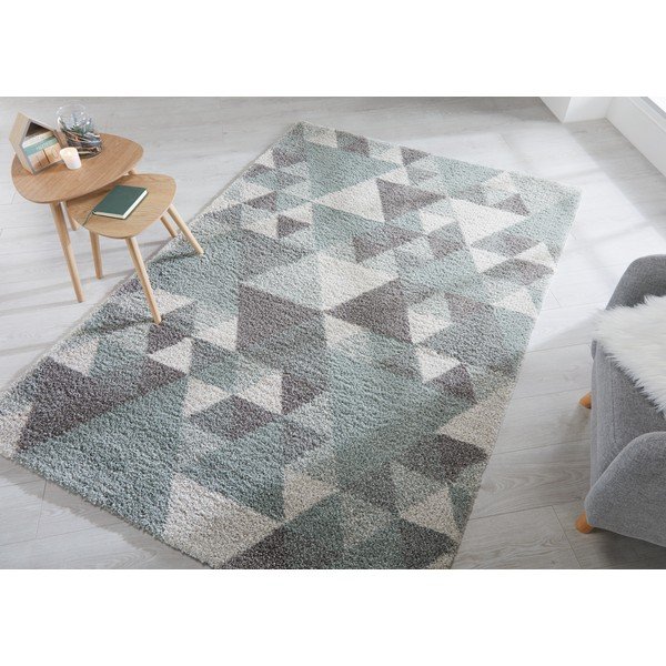 Zeleno-krem tepih Flair Rugs Nuru, 160 x 230 cm-image-1