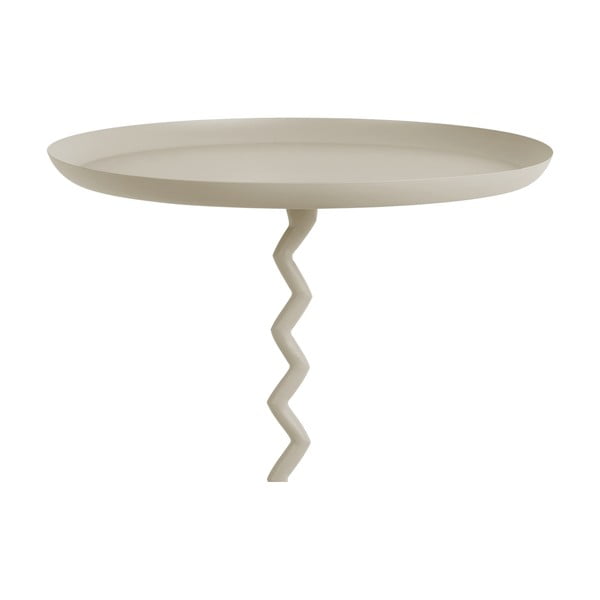 Metalni okrugao pomoćni stol ø 44 cm Zig Zag – Leitmotiv-image-2