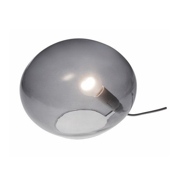 Siva stolna lampa SULION Ball
