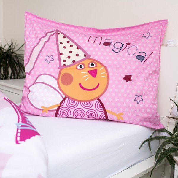 Ružičasta dječja pamučna posteljina Jerry Fabrics Peppa Pig, 140 x 200 cm-image-4