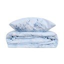 Svijetlo plava posteljina za krevet za jednu osobu od renforce pamuka 140x200 cm Elena – Mijolnir