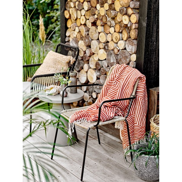 Smeđa ručno izrađena vaza od kamenine (visina 21 cm) Gerde – Bloomingville-image-2