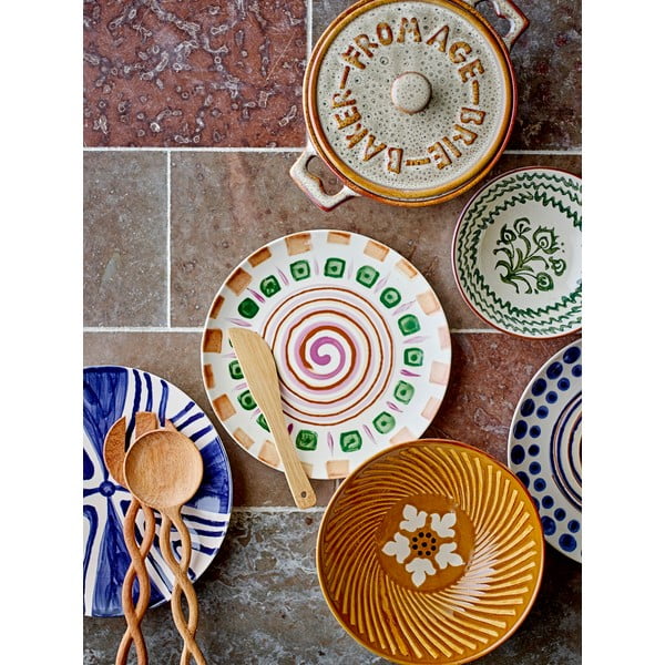 Smeđa zdjelica od kamenine 860 ml Heikki – Bloomingville-image-4