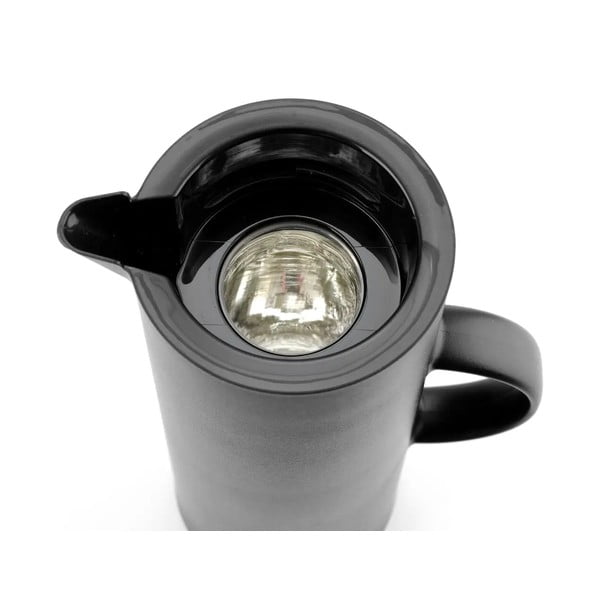 Crni termo čajnik od nehrđajućeg čelika Hendi, 1 l-image-4