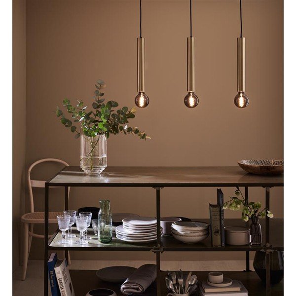 Viseća stropna svjetiljka u zlatnoj boji Markslöjd Sencillo, dužina 75 cm-image-2