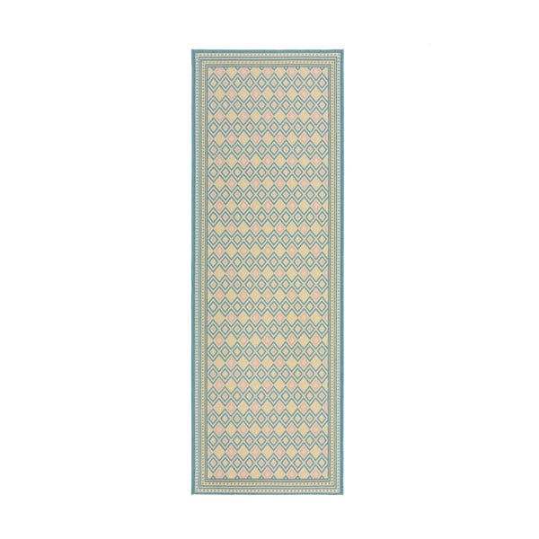 Svijetlo zeleni vanjski tepih 80x230 cm Coast – Flair Rugs