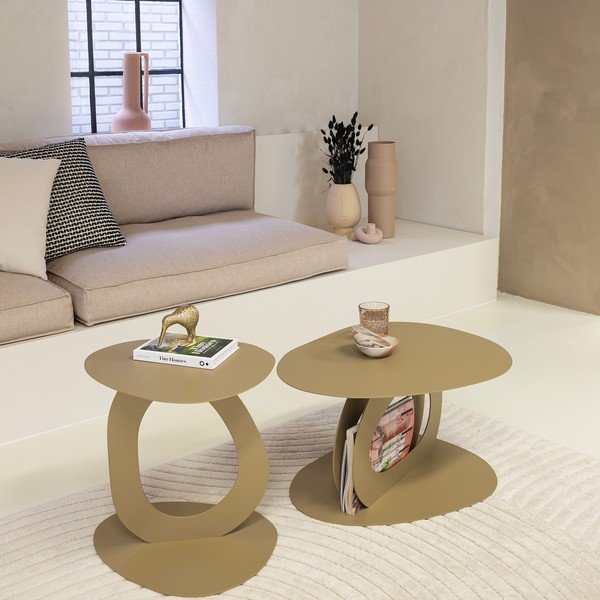 Metalni pomoćni stol 39x46 cm Alto – Spinder Design-image-1