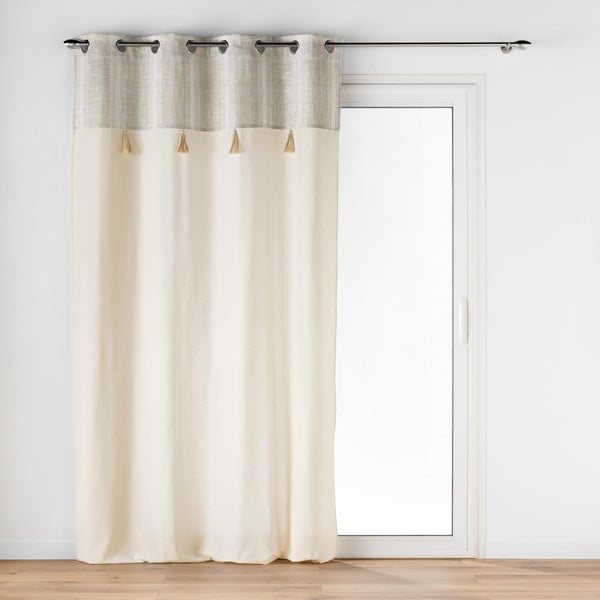 Zavjesa u prirodnoj boji 140x240 cm Island – douceur d'intérieur