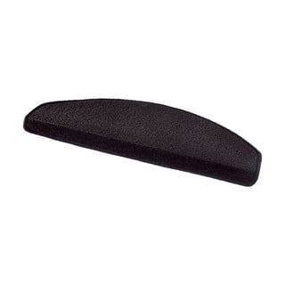 Set od 15 crnih tepiha za stepenice Hanse Home Fancy, 23 x 65 cm