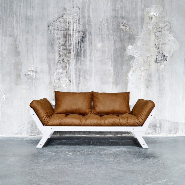 Karup Bebop White / Cognac varijabilna sofa