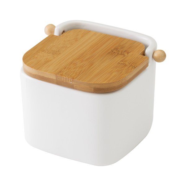 Bijela keramička staklenka za Unimasa sol, 750 ml-image-2